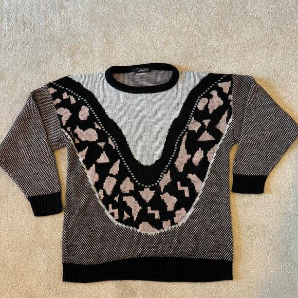 Vintage 80s its jack sweater size M - Picture 1 of 8